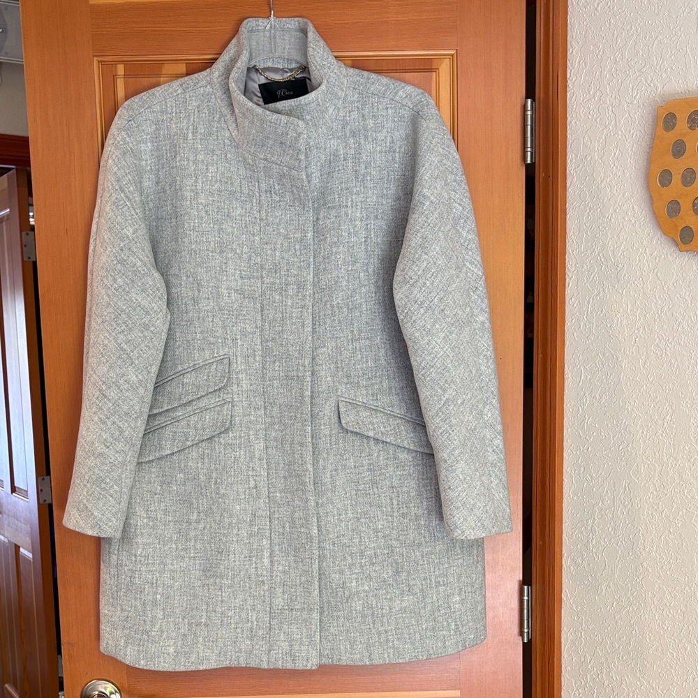 NWT J. Crew Italian Wool Coat